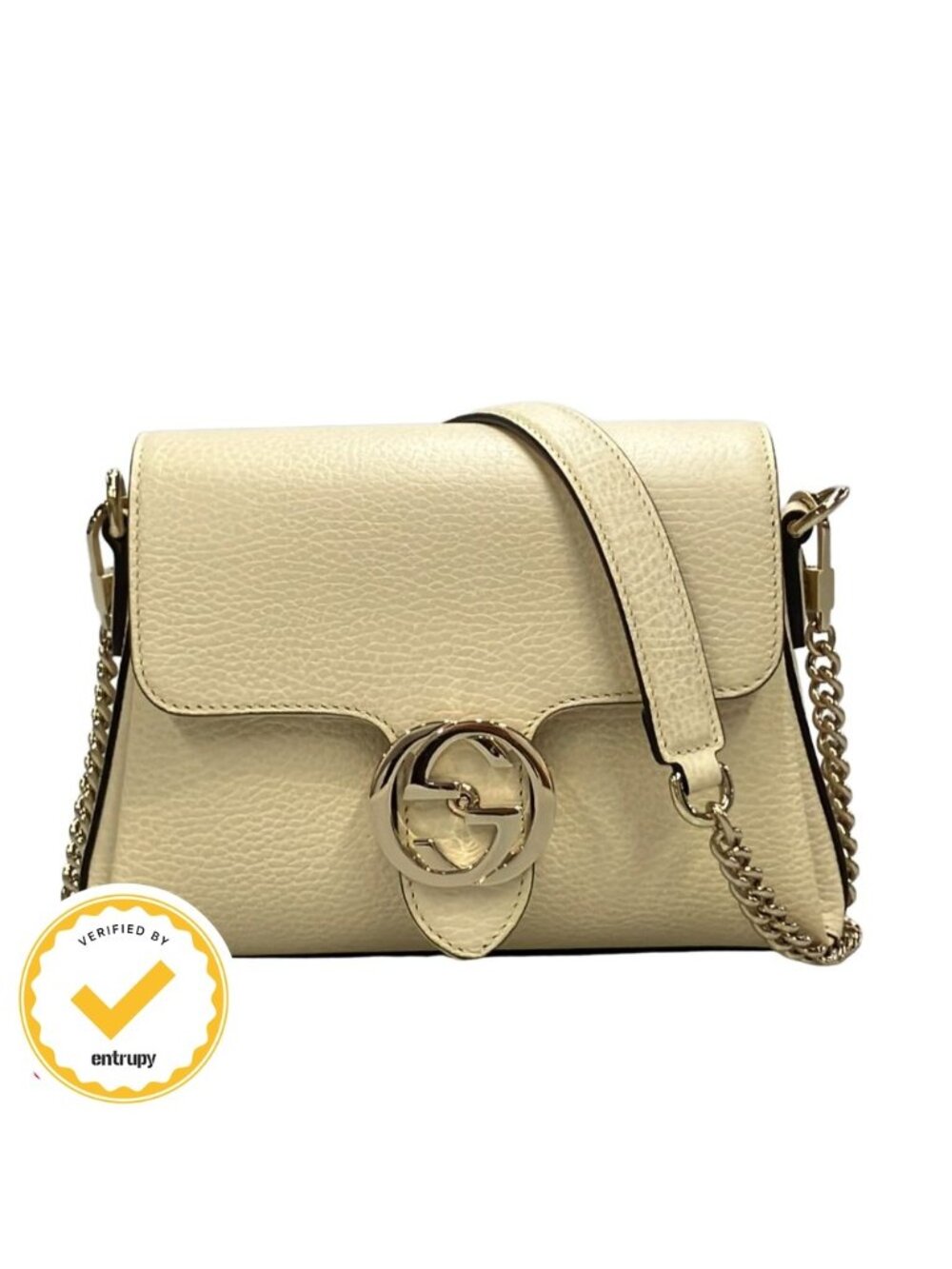 Gucci Chain Shoulder Bag Crossbody Interlocking